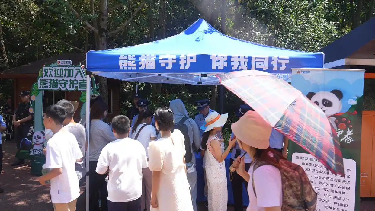 加入“熊猫守护者”，共护黔灵山公园绿水青山