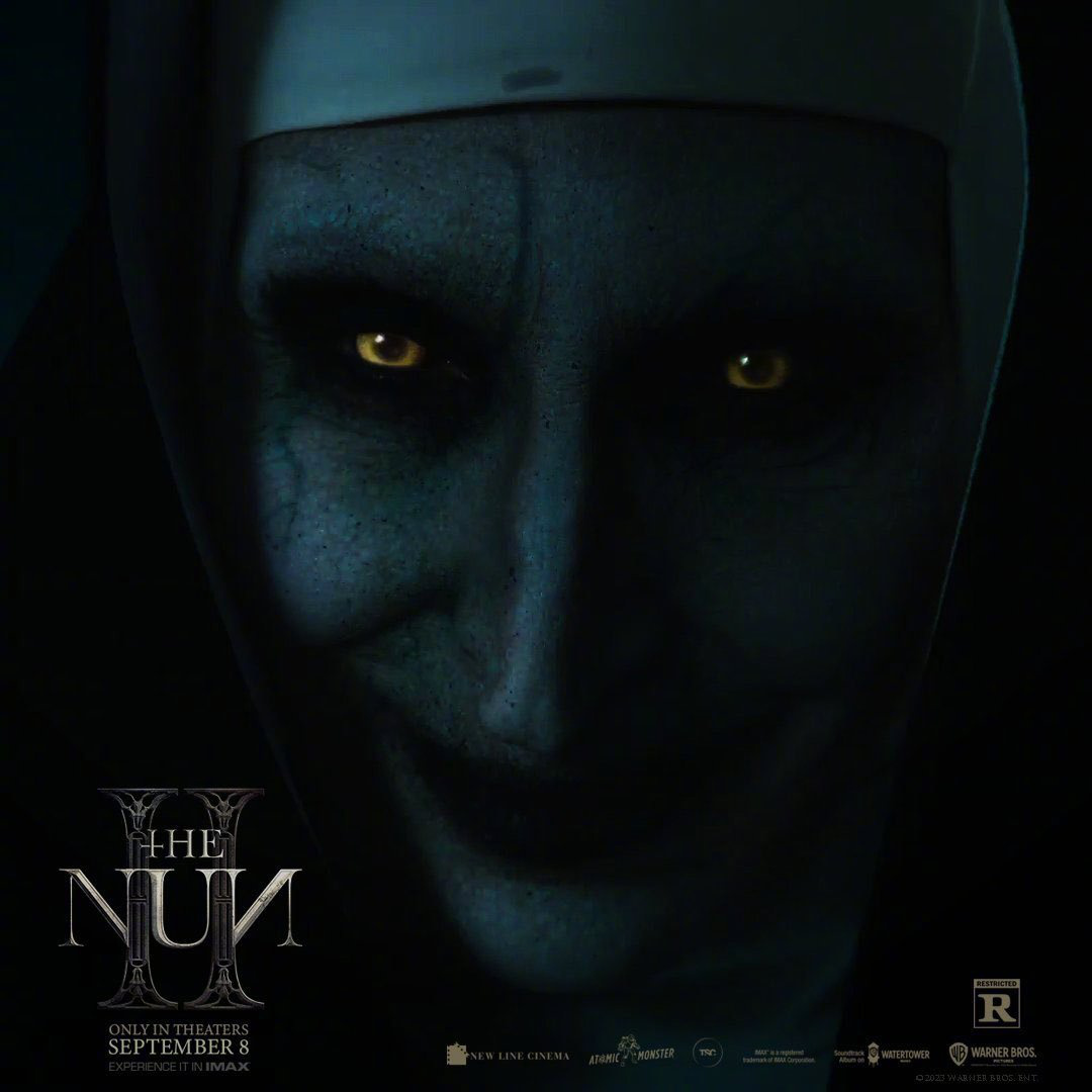 温子仁制片《修女2》发布全新海报，北美上映日期确定为9月8日！