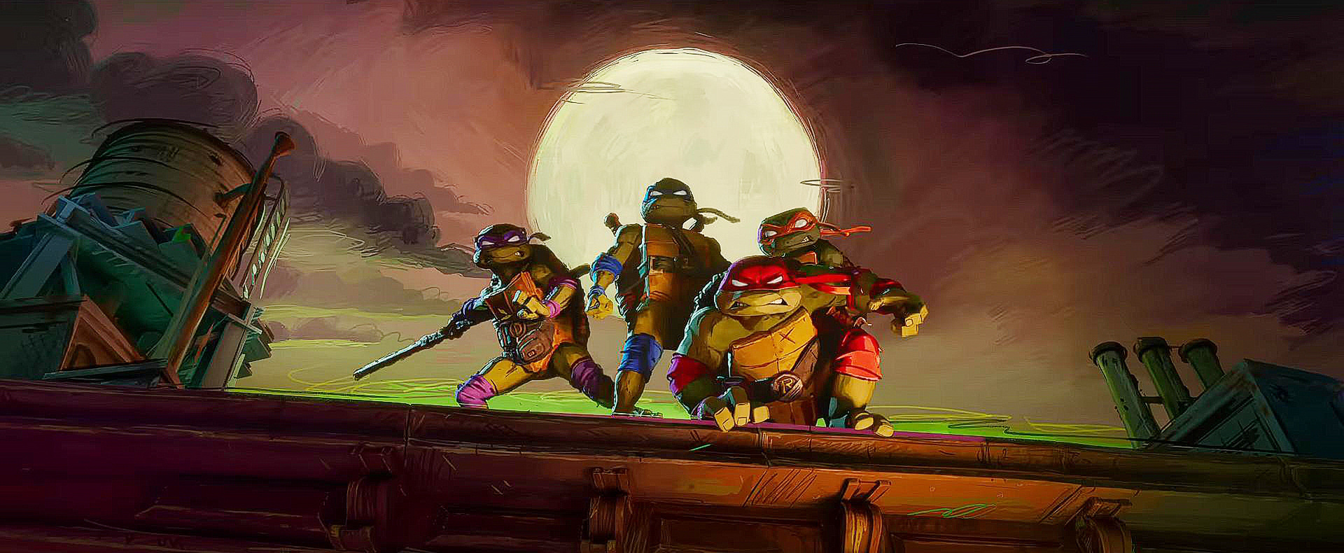 动画电影《忍者神龟：变种大乱斗》在流媒体平台上线