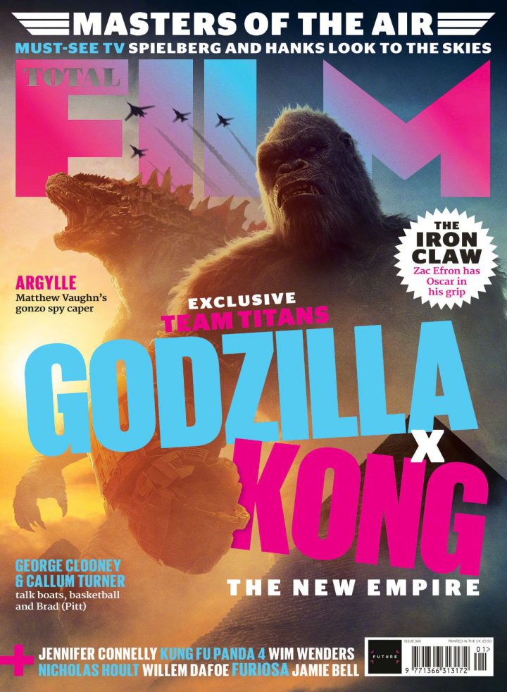 巨型怪兽登杂志封面，《哥斯拉大战金刚2》开启引人入胜的形象