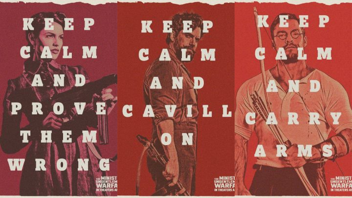 《非绅士战争部》发布角色海报：主角团手持枪支亮相