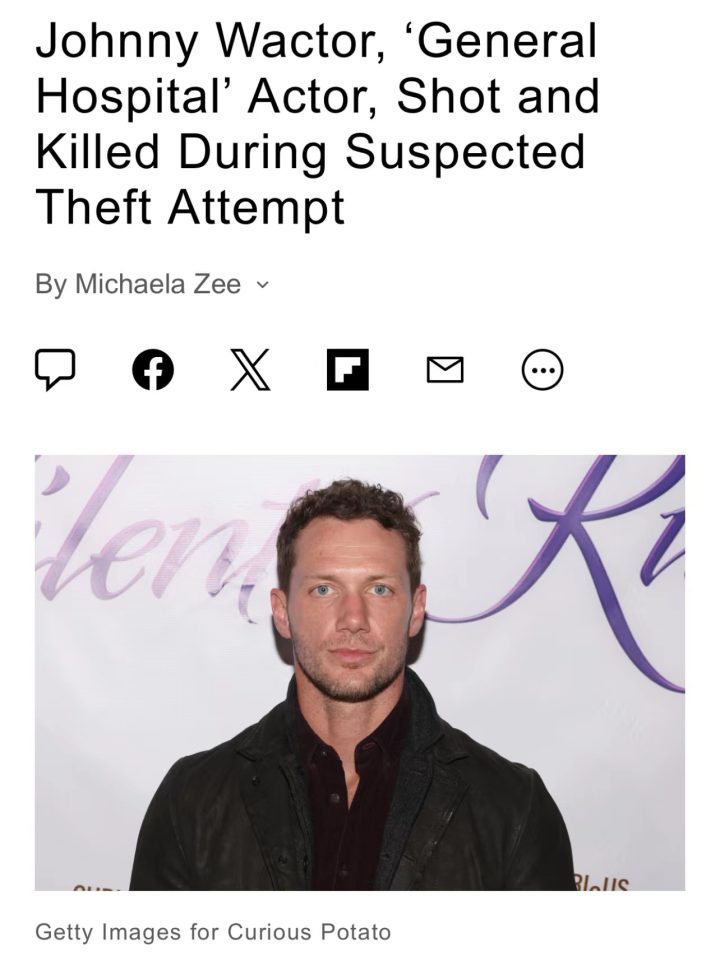 《西部世界》男演员年仅37岁遭遇汽车劫杀身亡-1
