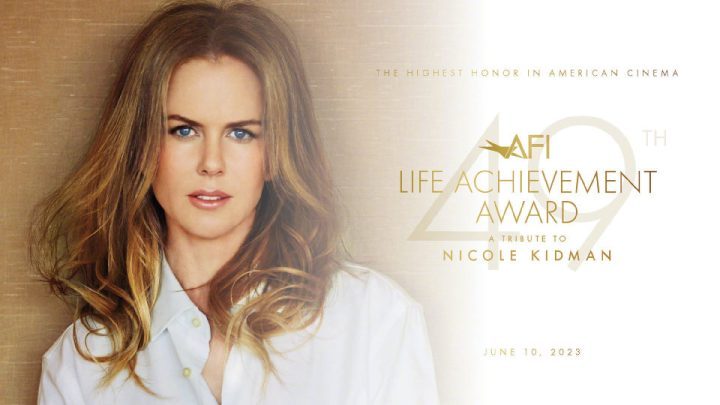 众好莱坞演星出席颁奖礼，妮可·基德曼荣膺第49届美国电影协会终身成就奖-1