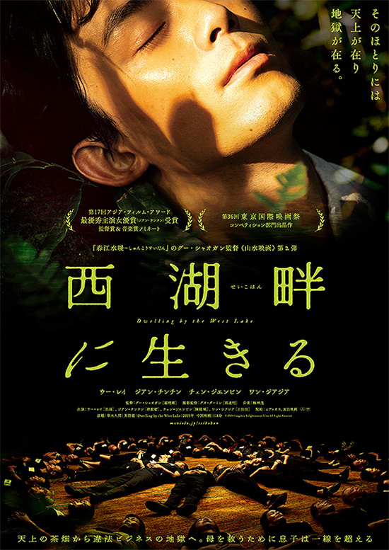 吴磊、蒋勤勤主演的《草木人间》日本版海报曝光，电影预计9月27日在日本上映-1
