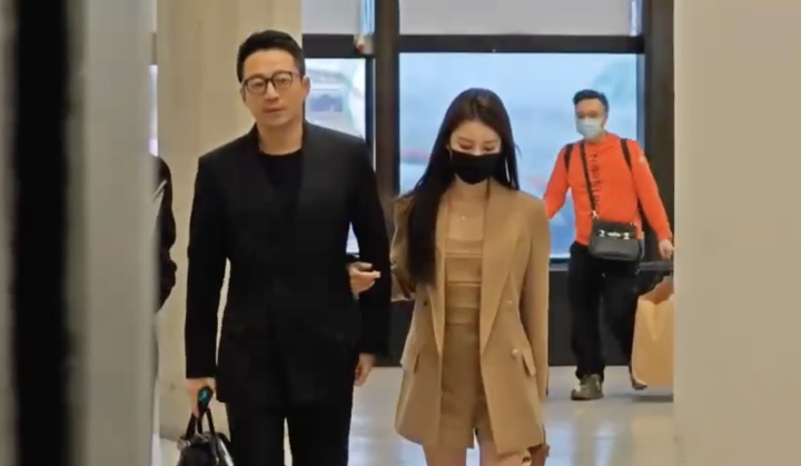 汪小菲与马筱梅抵台，媒体追问下沉默以对-1