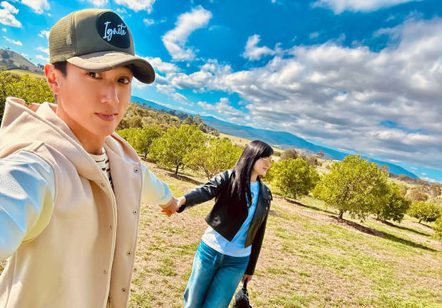 吴尊夫妇《甜蜜暴击》：牵手旅行，爱意满屏-2