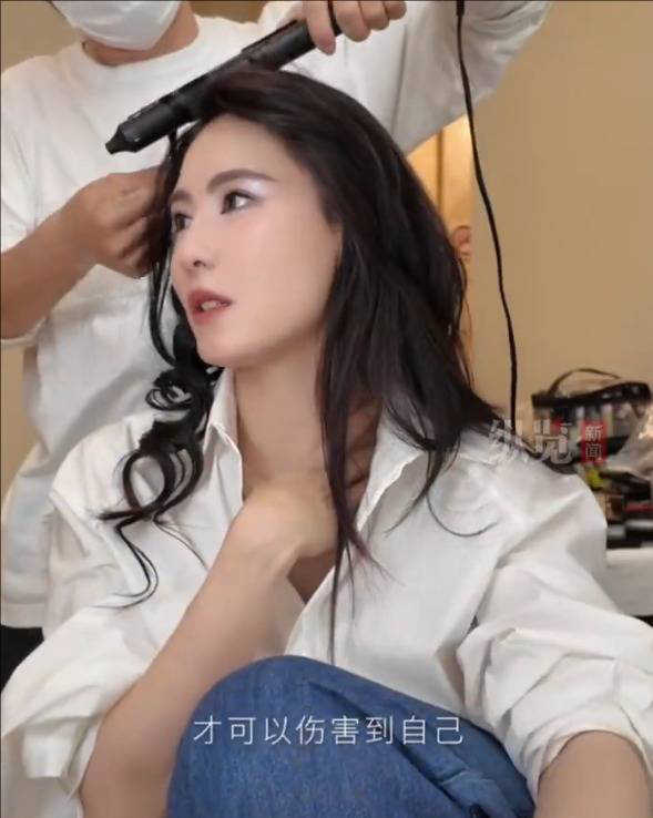 张柏芝谈
