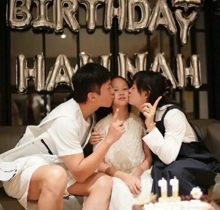 邓超孙俪亲制蛋糕，共庆小花11岁生日-1