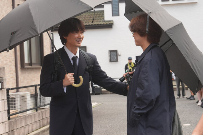 14年等待，《捏造》剧照：绫野刚VS龟梨和也-2