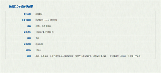 《三国》《水浒》系列动画 追光动画2026夏冬上映！-2