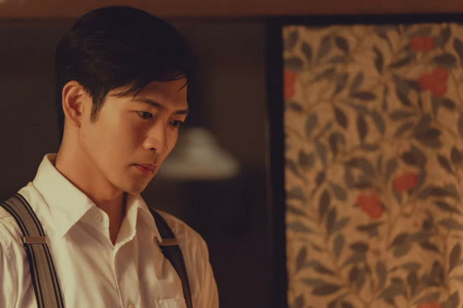 《远山淡影》剧照：松下洸平温柔抚触广濑铃腹部-1