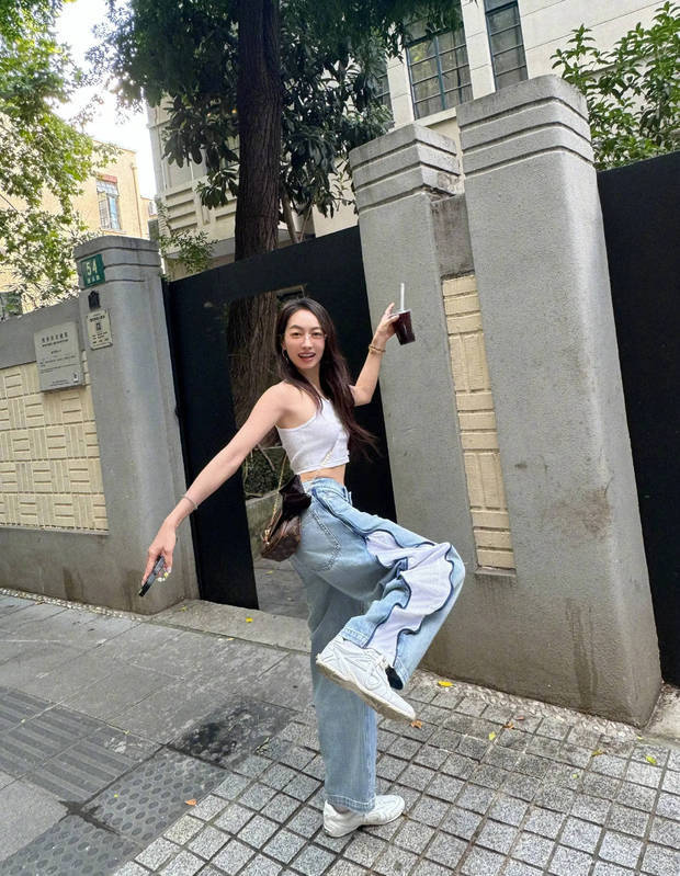 宋茜分享日常：散步时光，心情愉悦-5