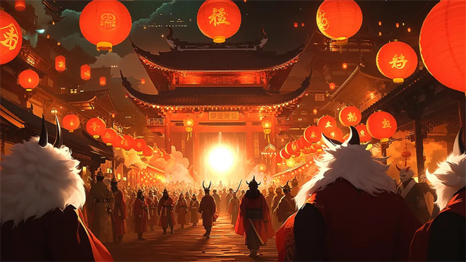 AI融合《山海经》水墨风，国产动画《有山灵》革新之作！-4