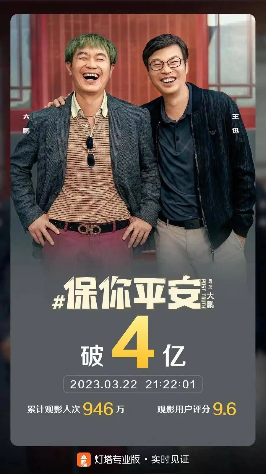 喜剧手法拆解社会命题，《保你平安》热映助推票房跨越四亿门槛