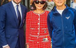 贝克汉姆抵达香港！与梁朝伟刘嘉玲夫妇赛前合影见证
