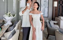 杨采钰庆生，老公晒甜蜜合照