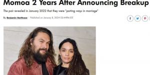 海王主演杰森莫玛的配偶提出离婚申请，二人已婚四年，且已分居两年