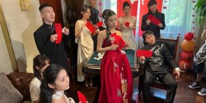 张九龄婚礼“麻将大战” 杨九郎伴郎团抢镜