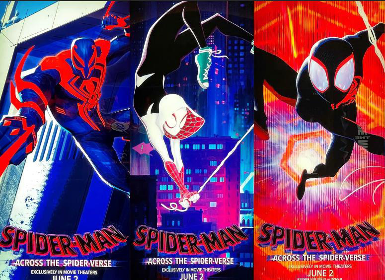 《蜘蛛侠：平行宇宙2》发布新角色海报 动画疯狂升级
