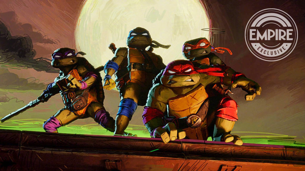 《忍者神龟：变种大乱斗》曝光新剧照，四位神龟集结出发迎战敌人